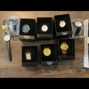 Men’s and women’s watches. Never worn.